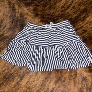 Cat & Jack Navy and White Striped Skort